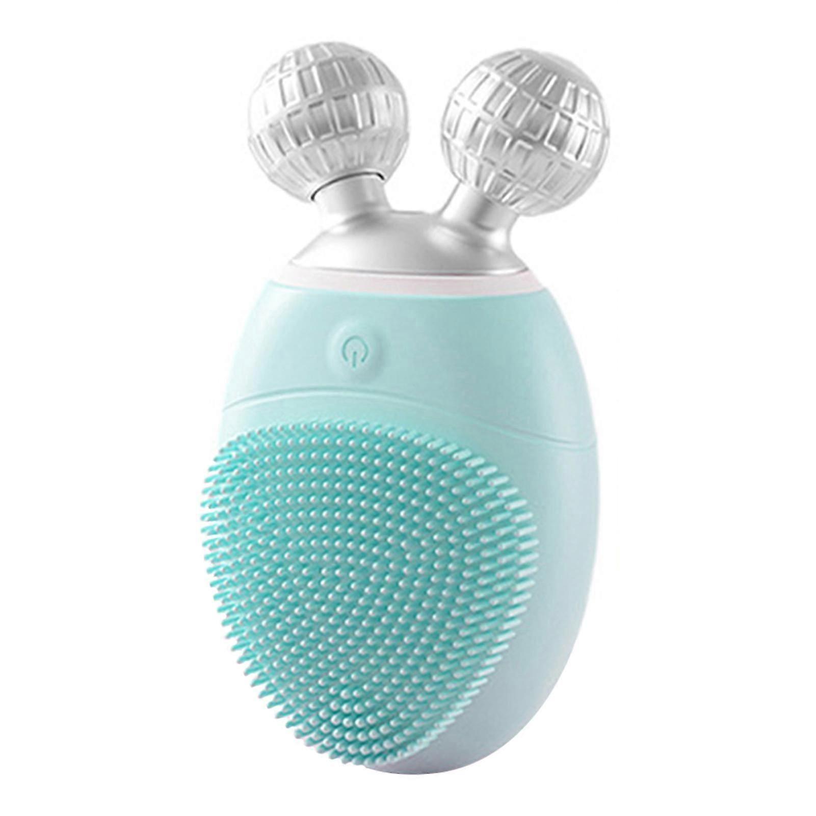 silicone facial cleansing brush for sensitive skin Waterproof design for safe convenient use in the shower or bath. for All Skin Types