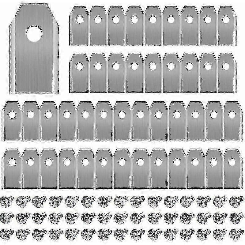 45 Titanium Blades for Husqvarna/Automower/Yardforce/Gardena Robotic Mowers Edition 0816