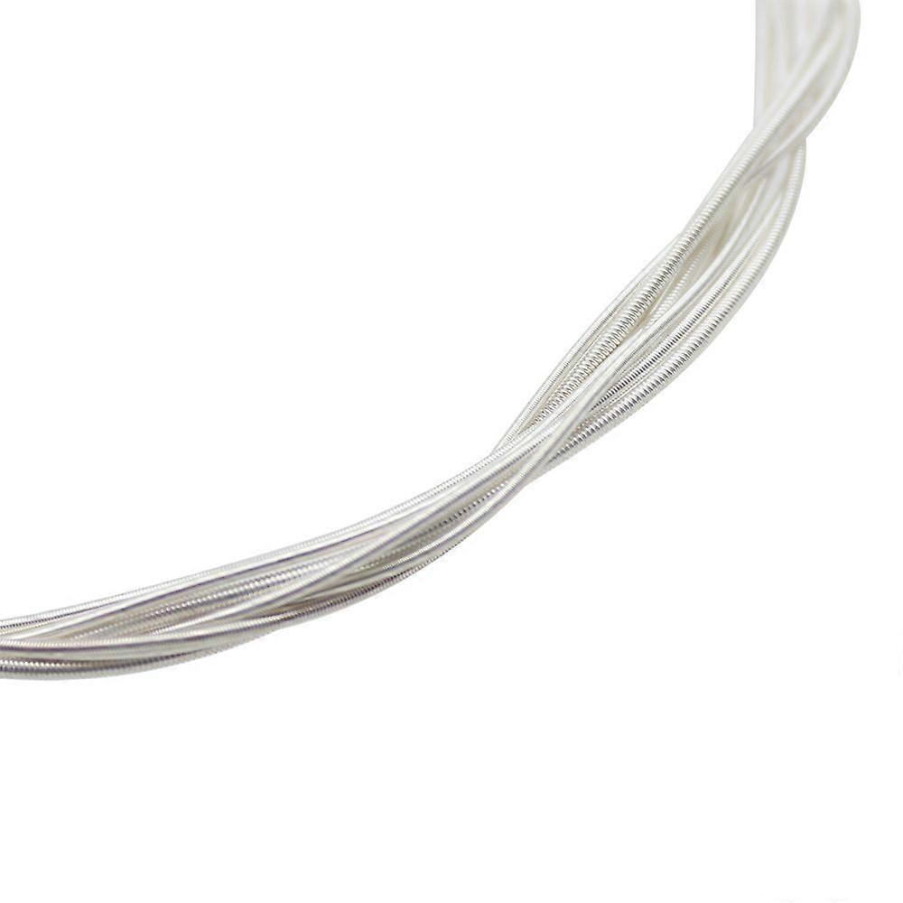 Black Nylon Core Silver-Plated Copper Wound 1st-6th(.028-.043) 6pcs Classical Guitar Strings String Set