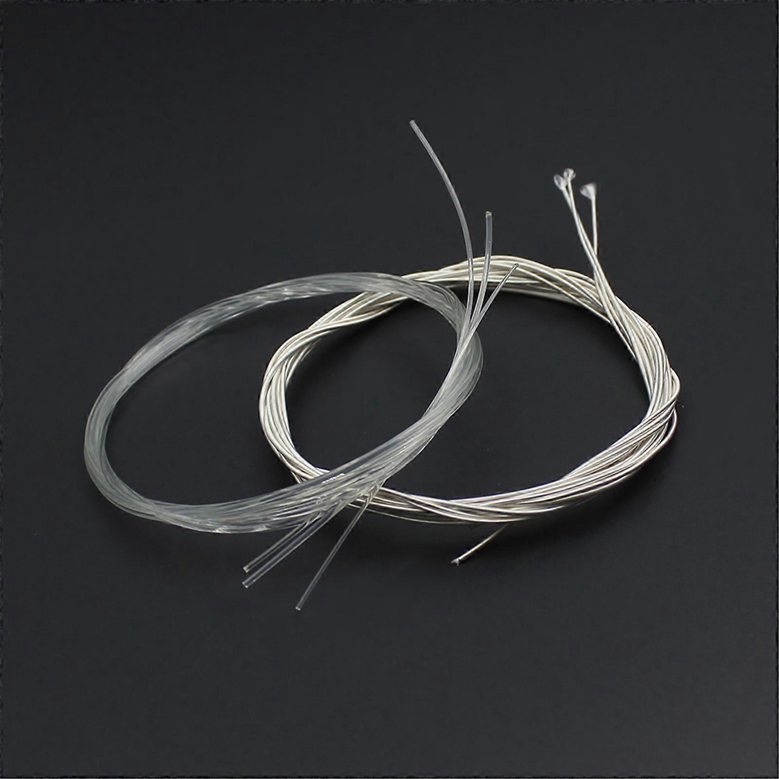 Acoustic Classical Guitar Strings C104, 6pcs Set .028-.043 Nylon Silver