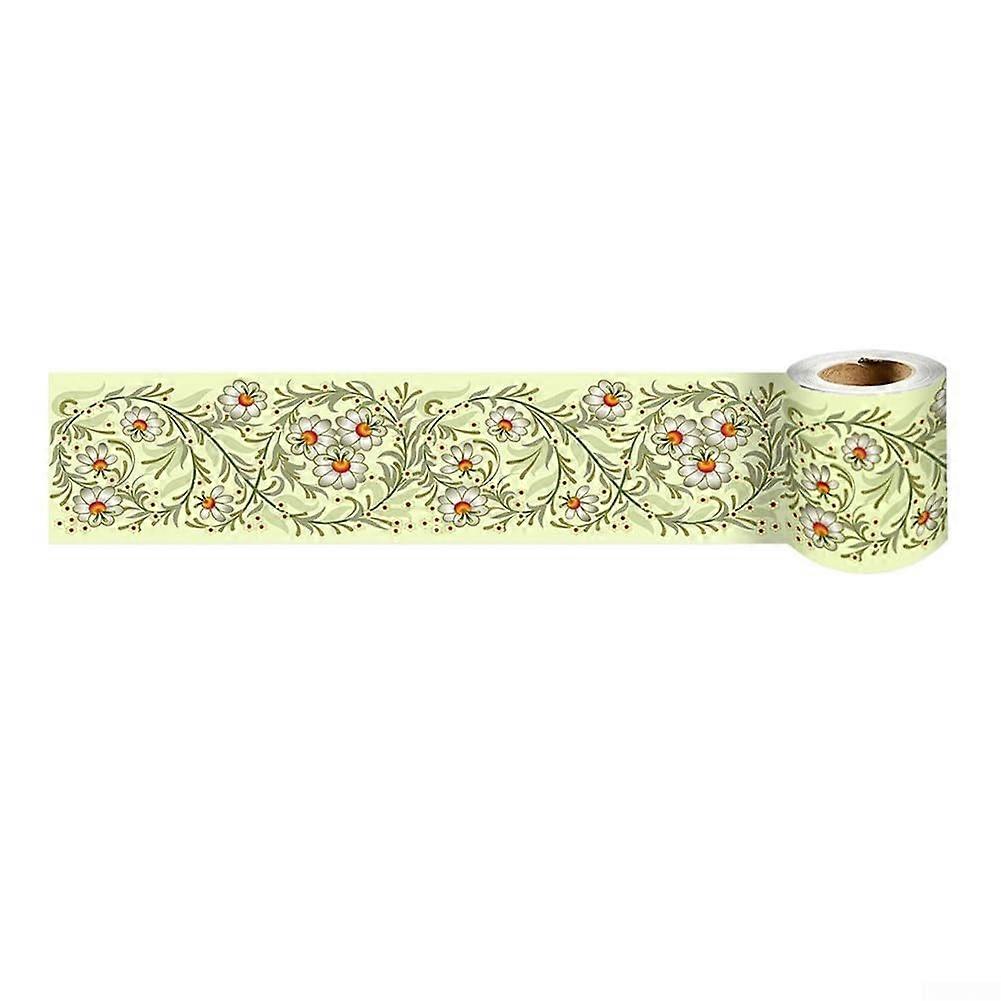 PVC Self Wall Skirting Border Line Sticker, for Bedroom Decor (D) Ref: 1011