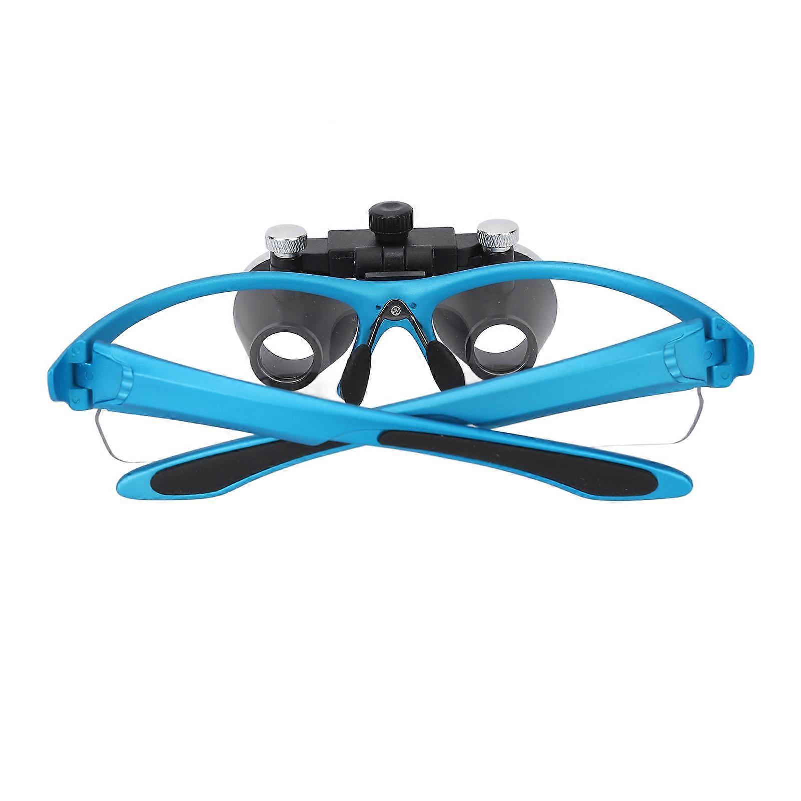 Lighted Head Magnifying Glasses 2.5X Blue 1000mAh EU Plug