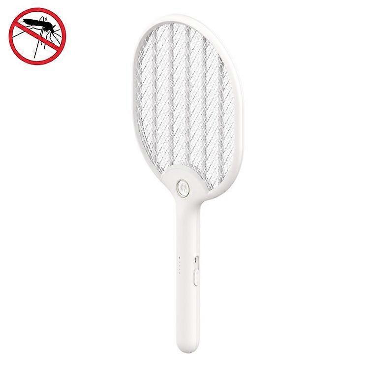 LED Mosquito Swatter, Colour: White (Without Base) White (Without Base)