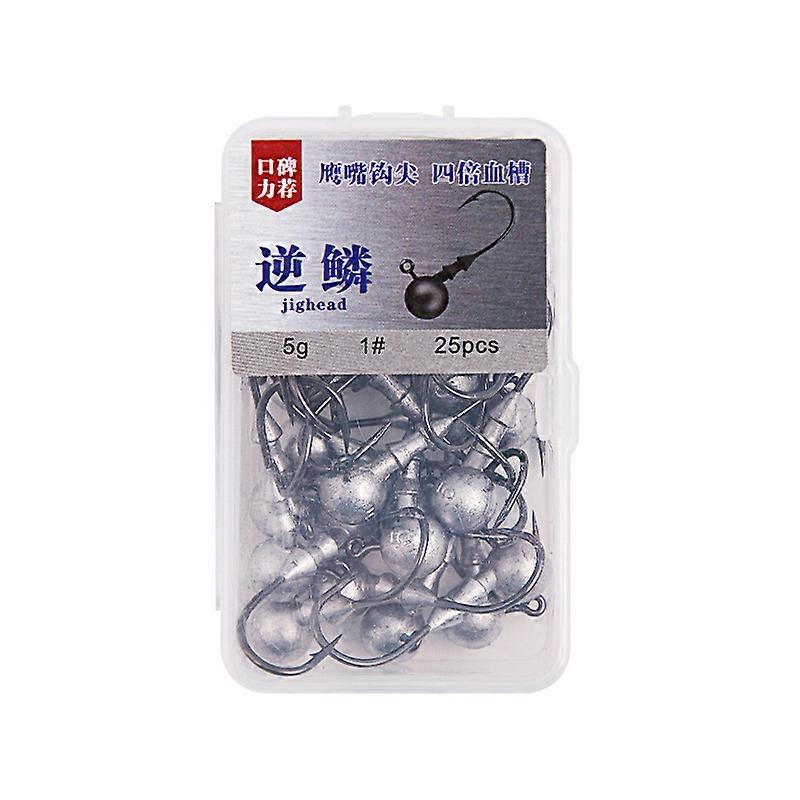 Lead sinkers, 25 per box, quadruple reinforced to prevent snagging, suitable for soft baits