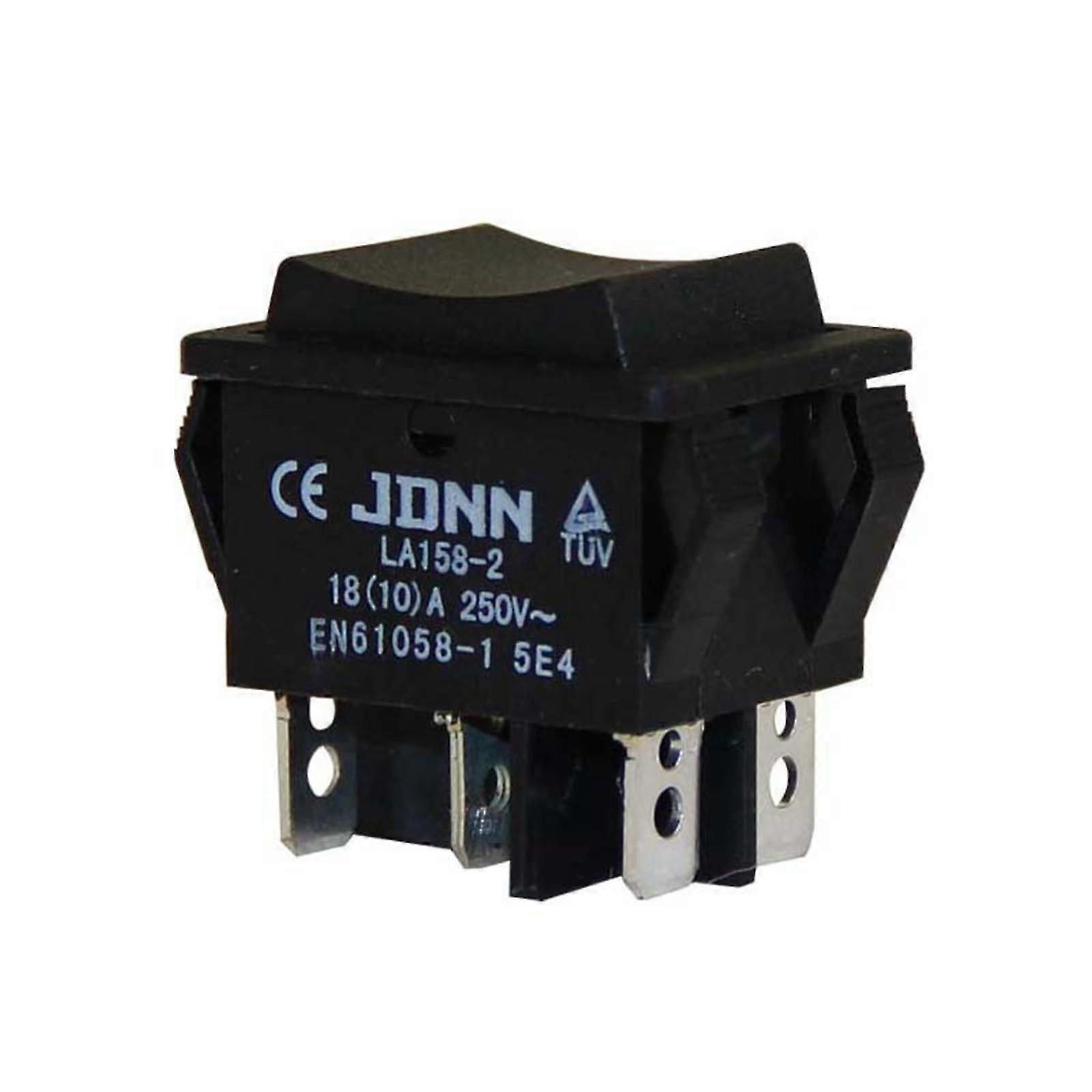 2025 Latest Model JDNN LA158-2 250V 10A 6 Pins Electric Waterproof Double