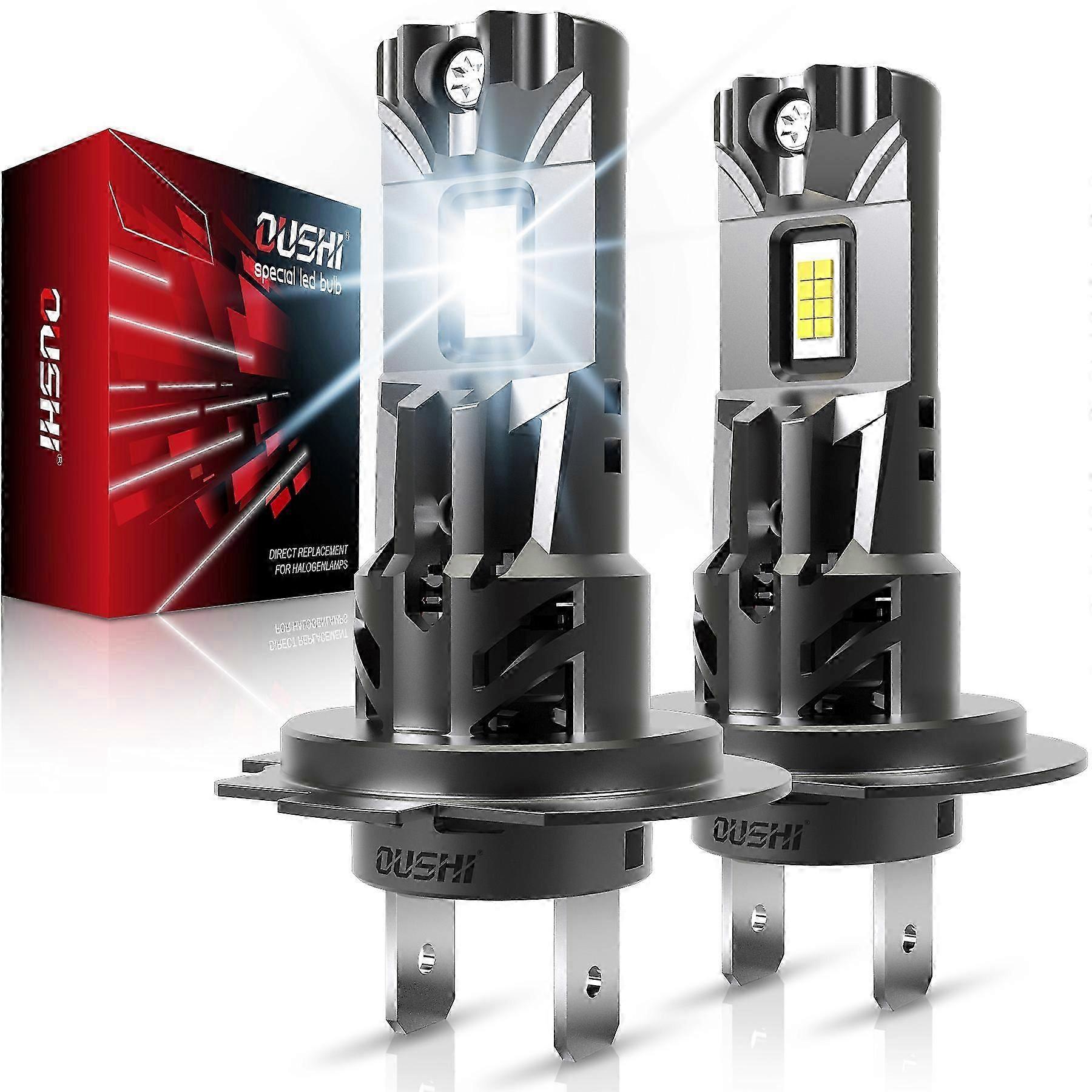 Oushi 2x H7 Car Led Bulbs Canbus Turbo With Fan High Fog Lamp For Mercedes W211 W203 W477 W169 C180 W204