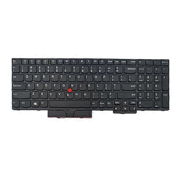 New US English Keyboard Replacement for Lenovo Thinkpad T570 P51S T580 P52S Laptop (With Pointer No Backlight)