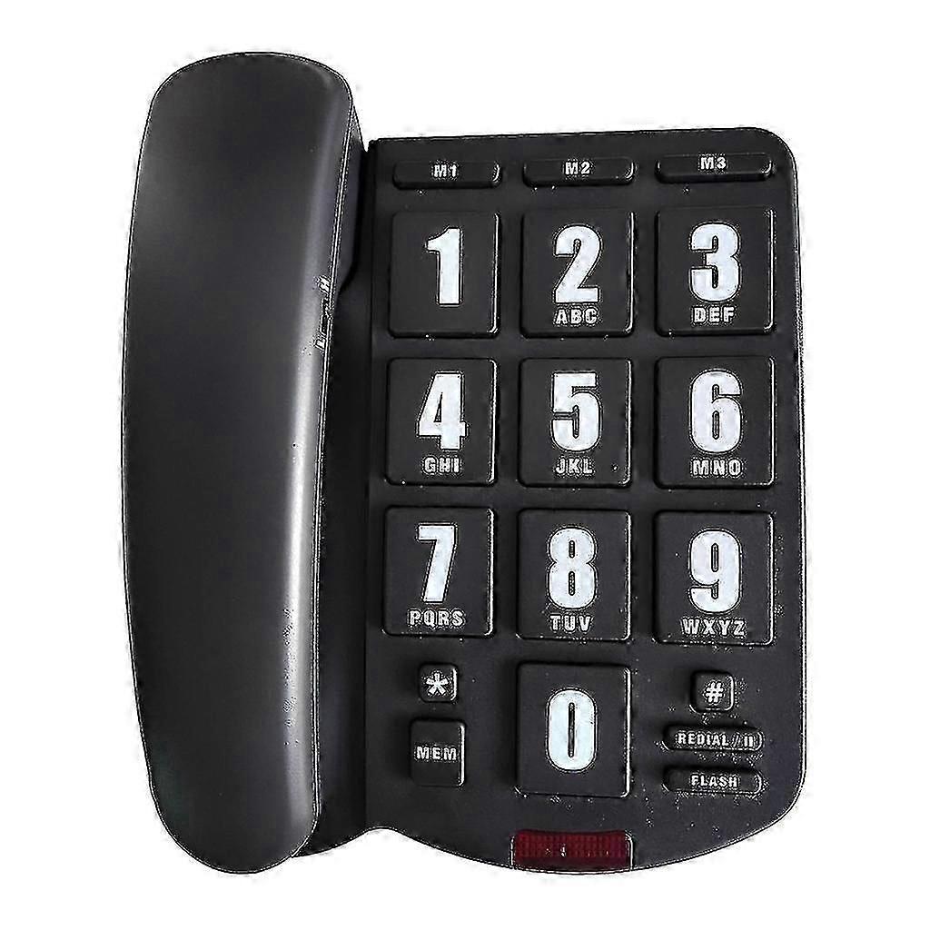 Loud Ringtone Fixed Home Phone For Seniors And Hearing Impaired Individuals Lin