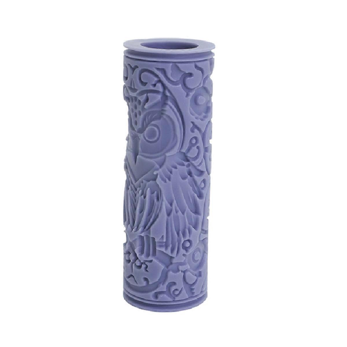 Clay Tile Roller 3D Printed Clay Texture Rollers Flower Bird Pattern Rolling Pins Rollers Cartoon DIY Animal Clay Tools