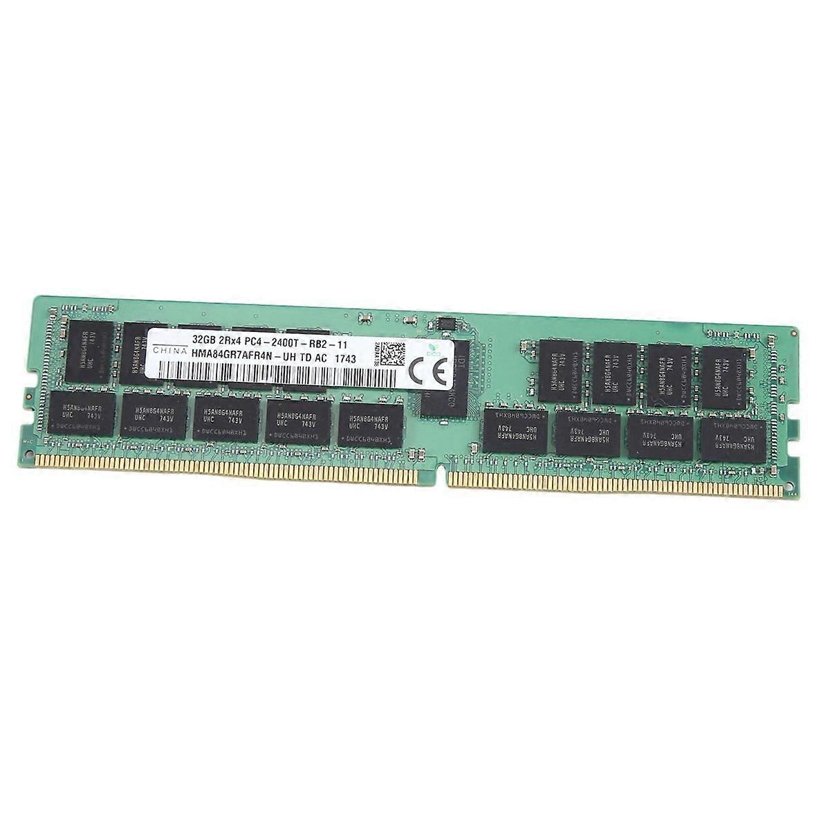 For SK 32GB DDR4 Server RAM Memory 2400Mhz PC4-19200 288PIN 2Rx4 RECC Memory RAM 1.2V for X99 Mothe