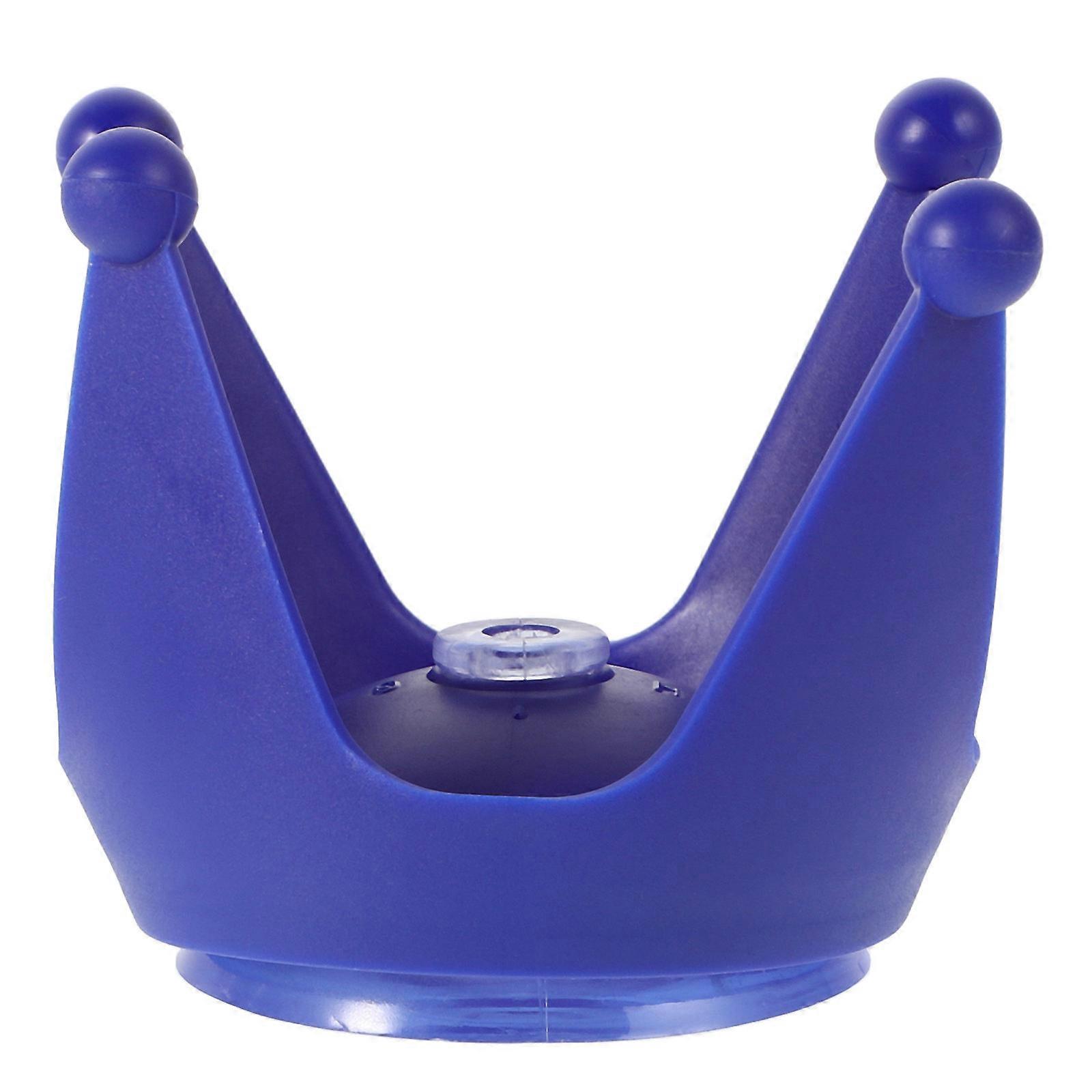Blue Plastic Mini Decoration with Suction Cup for Easy Installation and Universal Fit