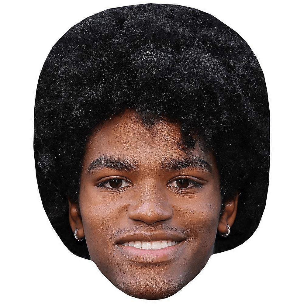 Layton Lamell (Smile) Celebrity Mask, Flat Card Face