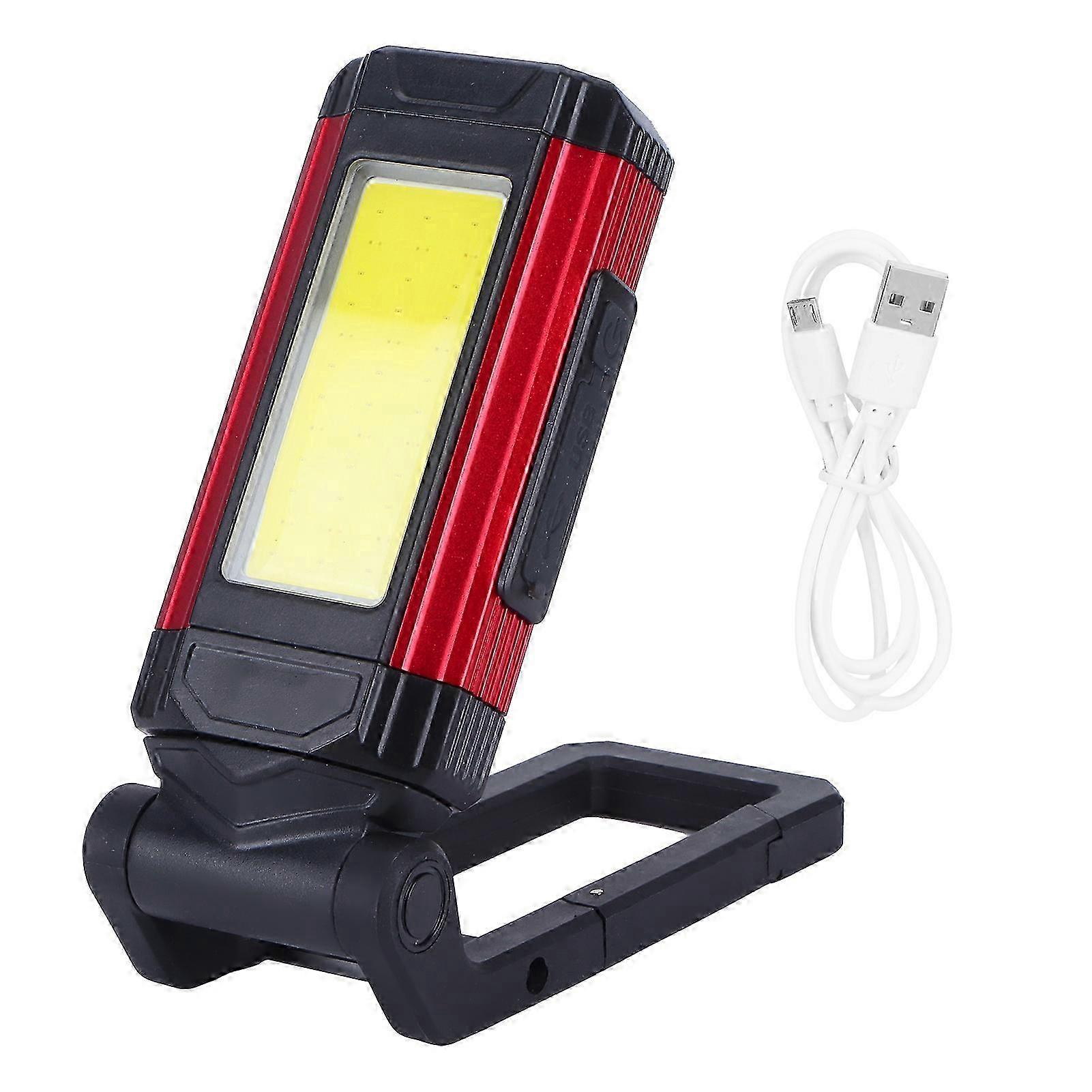 Rechargeable COB Magnetic Multi-Function Work Light: USB Charging Inspection Lamp for All Applications