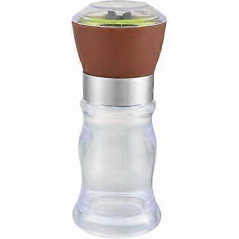 Bottle container for manual pepper mill (brown)