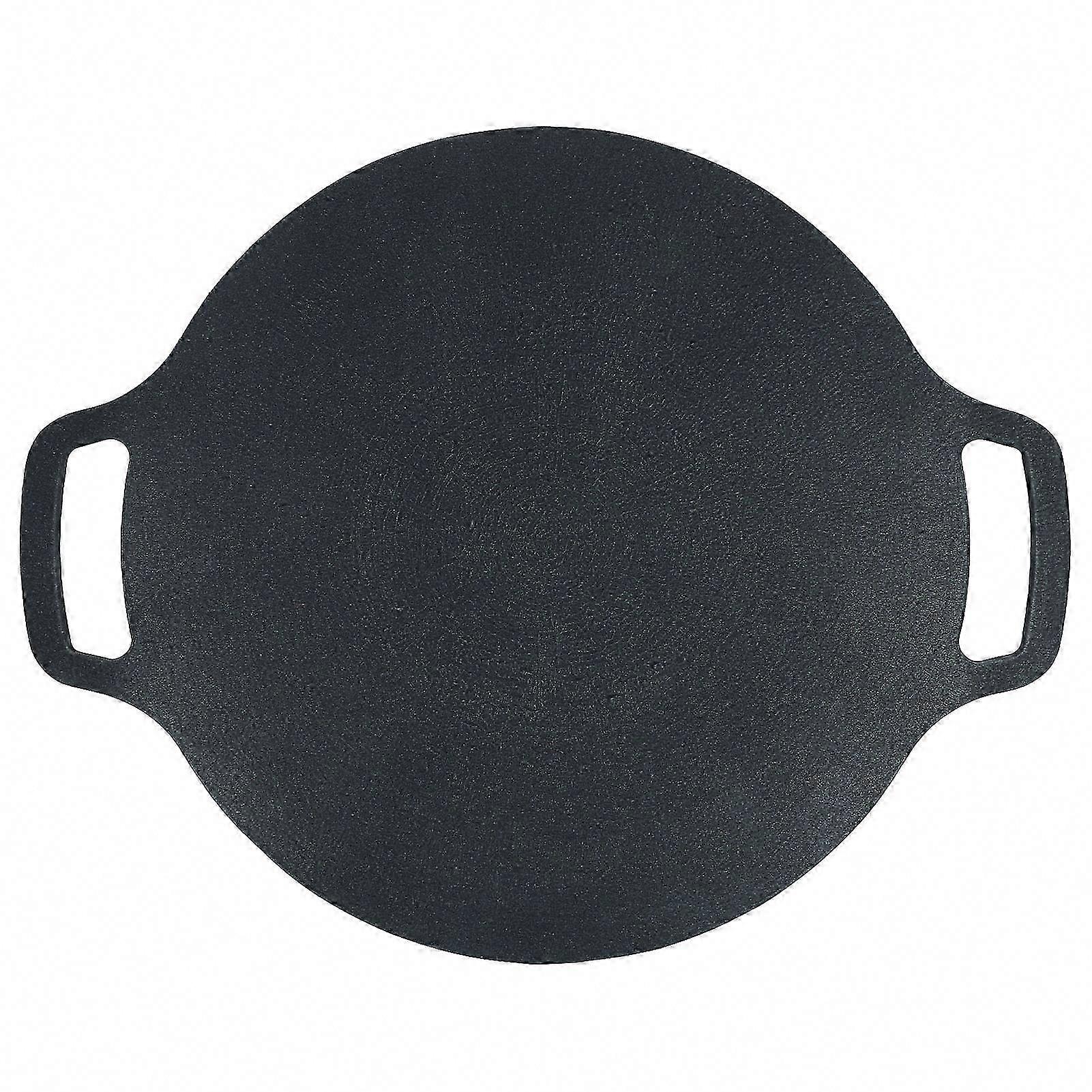 Korean BBQ Grill Pan with Double Handle 6 Layer Non-Stick Coating for Gas Cooker
