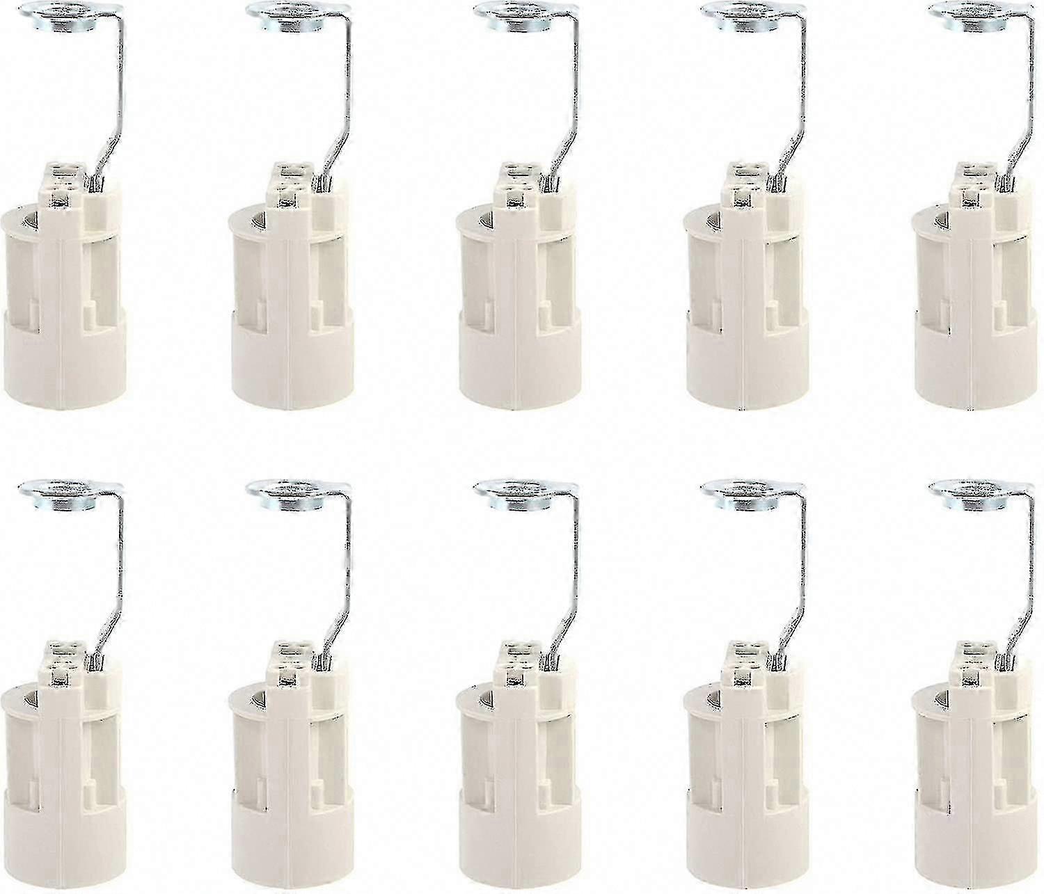 10 Pcs E14 Bulb Base Adjustable E14 Lamp Sockets Converter for Candle Lamp Holder