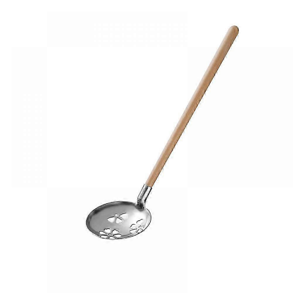 Japanese bamboo handle ladle, 25.5*6.5cm/10*2.5 inches, spoon, bamboo handle, durable, non-toxic and harmless-60swer