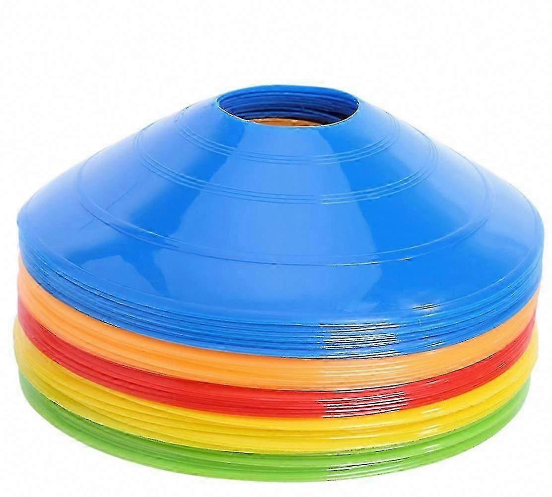 25 Pcs Disc Cones - Agility Training Cones for Soccer Practice and Drills