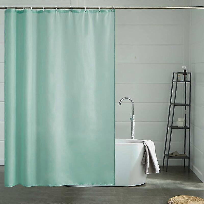 Anti-Mold Shower Curtain Waterproof Polyester Fabric Washable Textile Shower