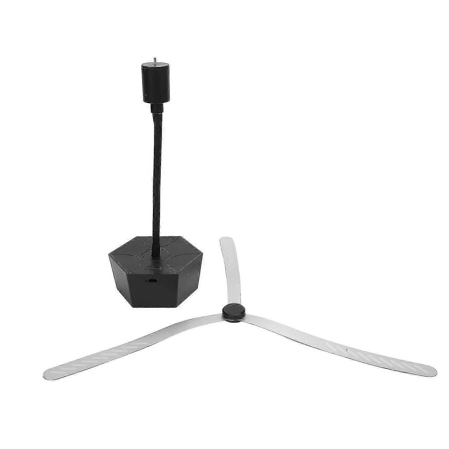 2025 Latest Model Food Fan for Tables 3 Blades Quiet Rotating Battery Powered ...