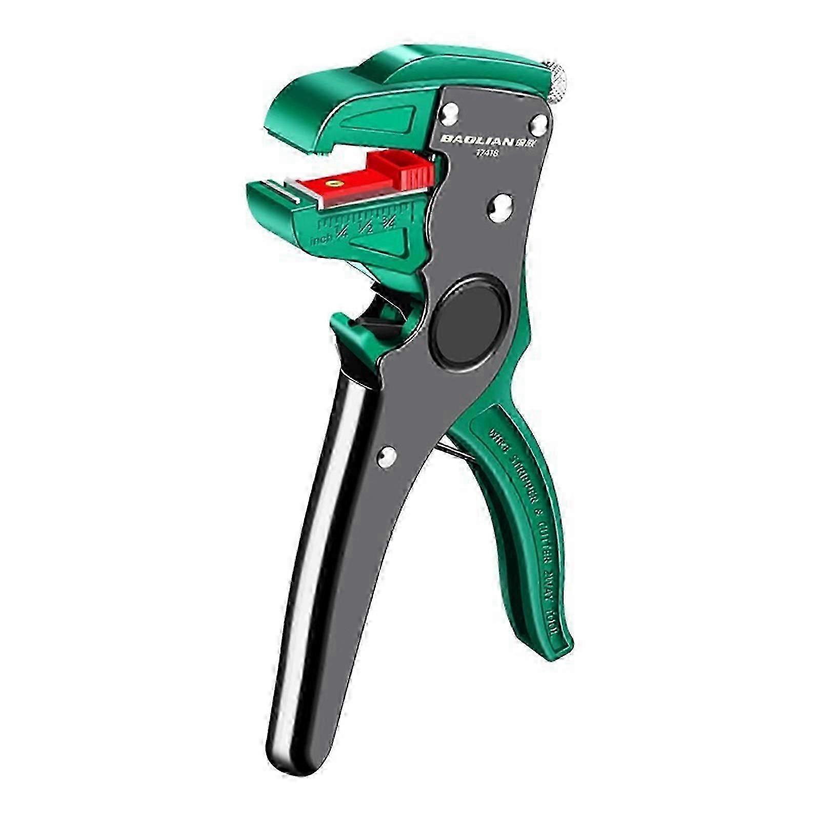 Duckbill wire stripping pliers, a practical manual tool for electricians, essential for wire cutting and stripping in UK DIY projects.