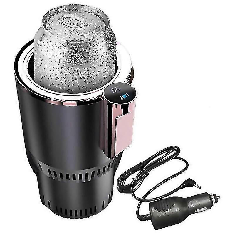 For 2 In 1 Smart Car Cup Warmer Cooler Auto Mug With Cooling And Heating Functions Insulation Drink
