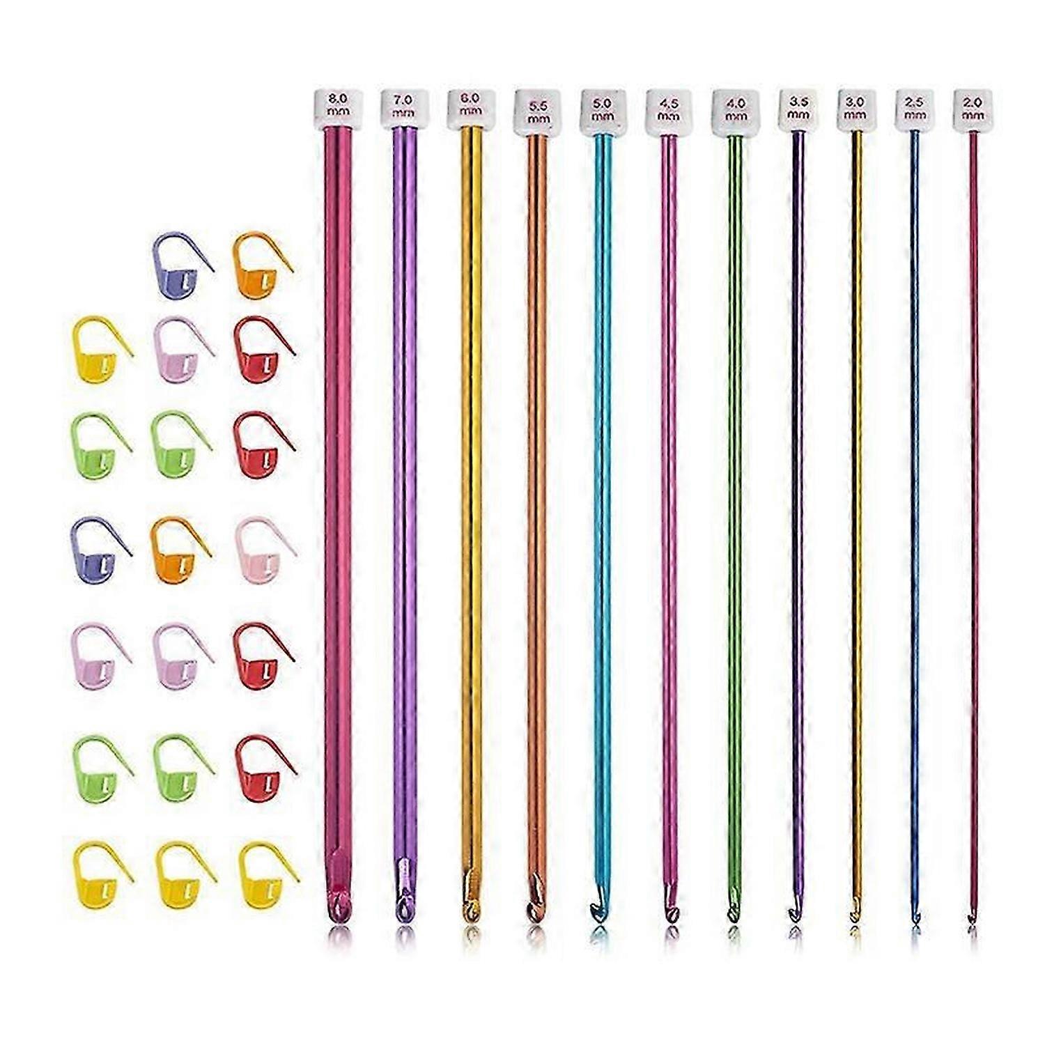 Tunisian Crochet Hooks Set,11 Packs Tunisian Crochet Hook