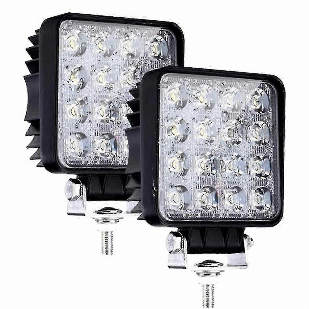 2-Pack LED Utility Lights for Vehicle, Tractor, and Off-Road Use
