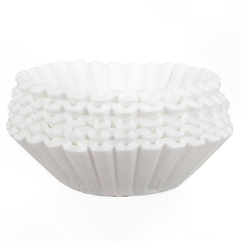 Paper Coffee Filters for 10-12 Cup Basket, 500 Count, Bleached, Compatible with Most Coffee Makers