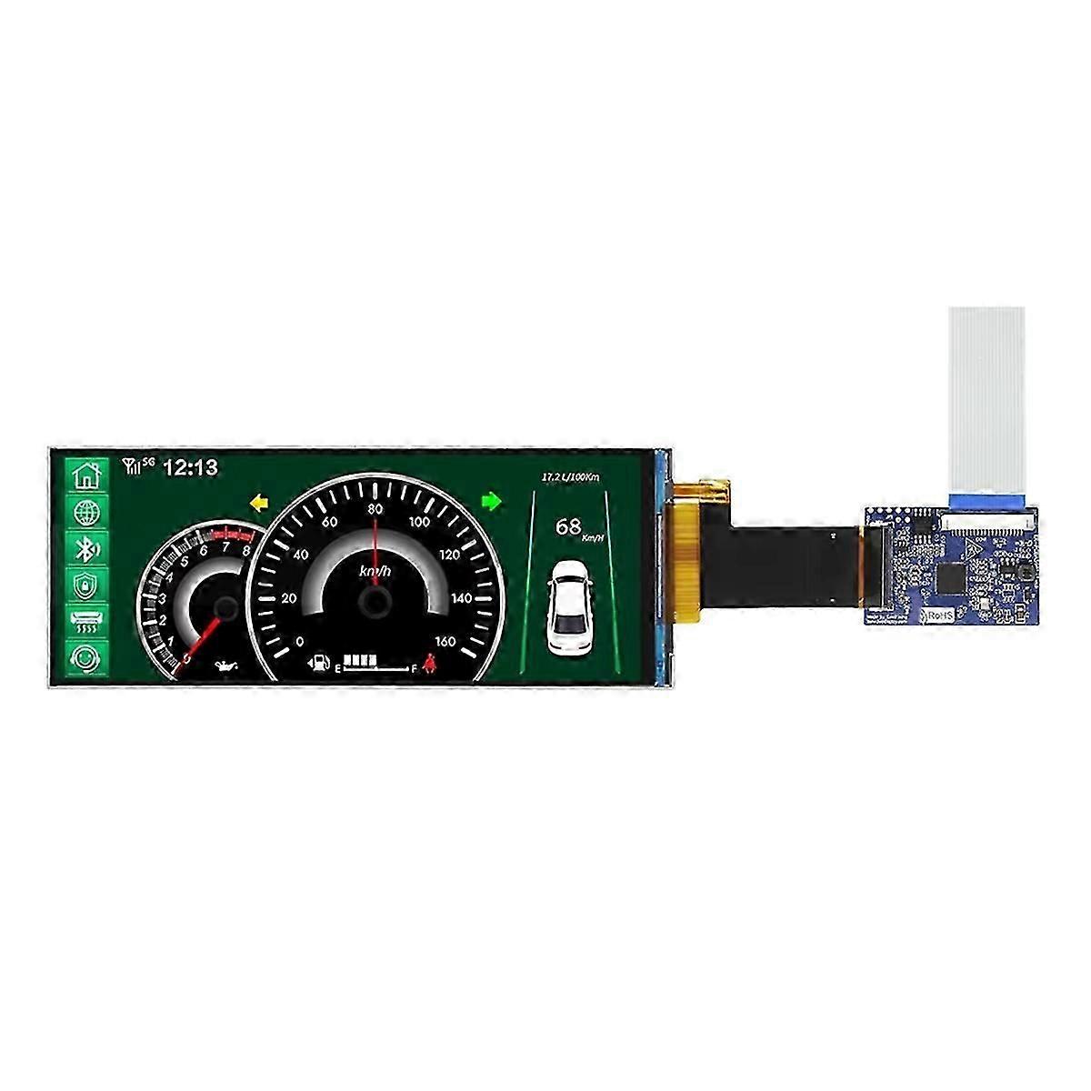 IPS Full Viewing Angle TFT LCD Display Module Bar Type 6.2 Inch 360x960 IPS TFT LCD Display SPI+RGB