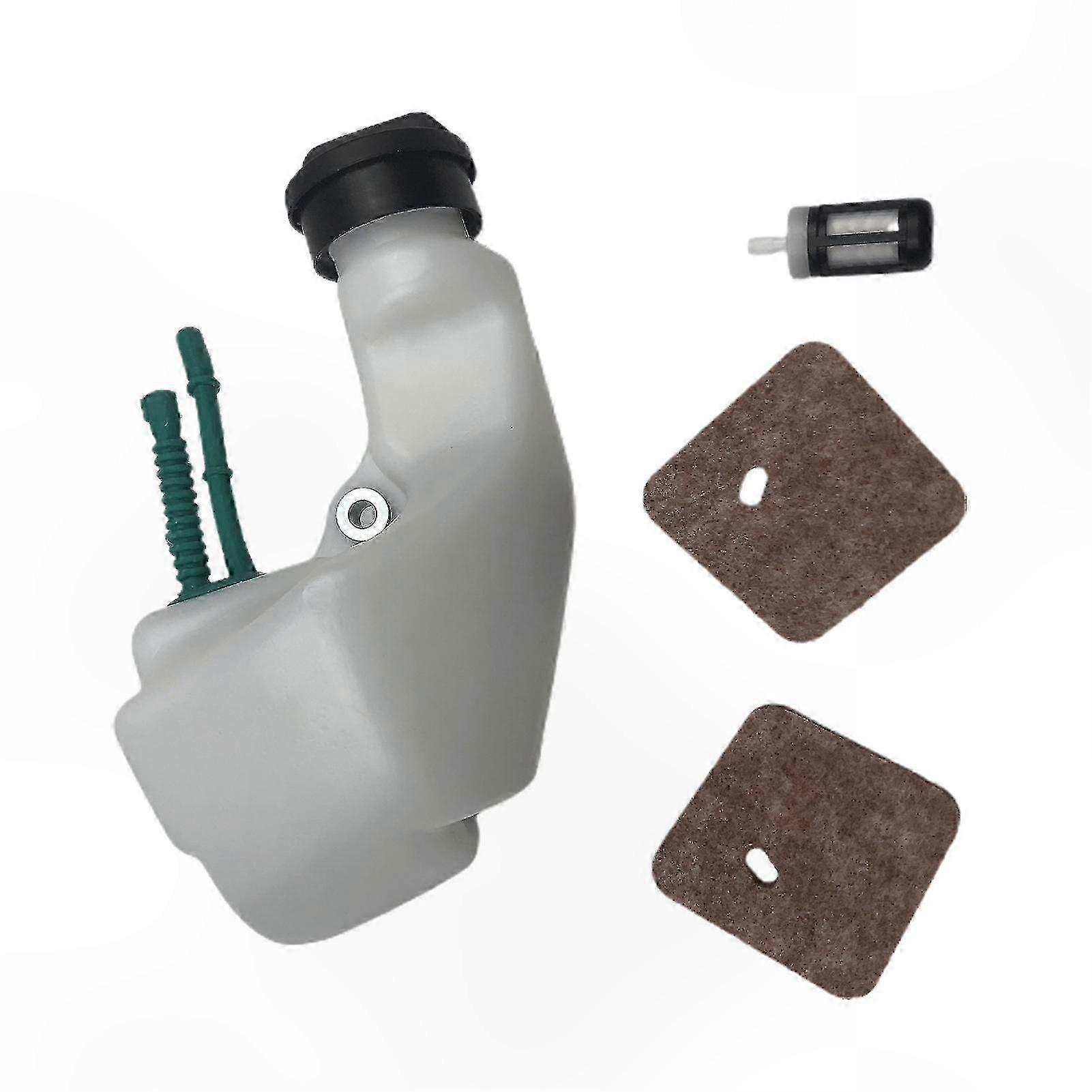 Portable Plastic Fuel Tank for Trimmers - Easy Installation Accessory Compatible with Various Models