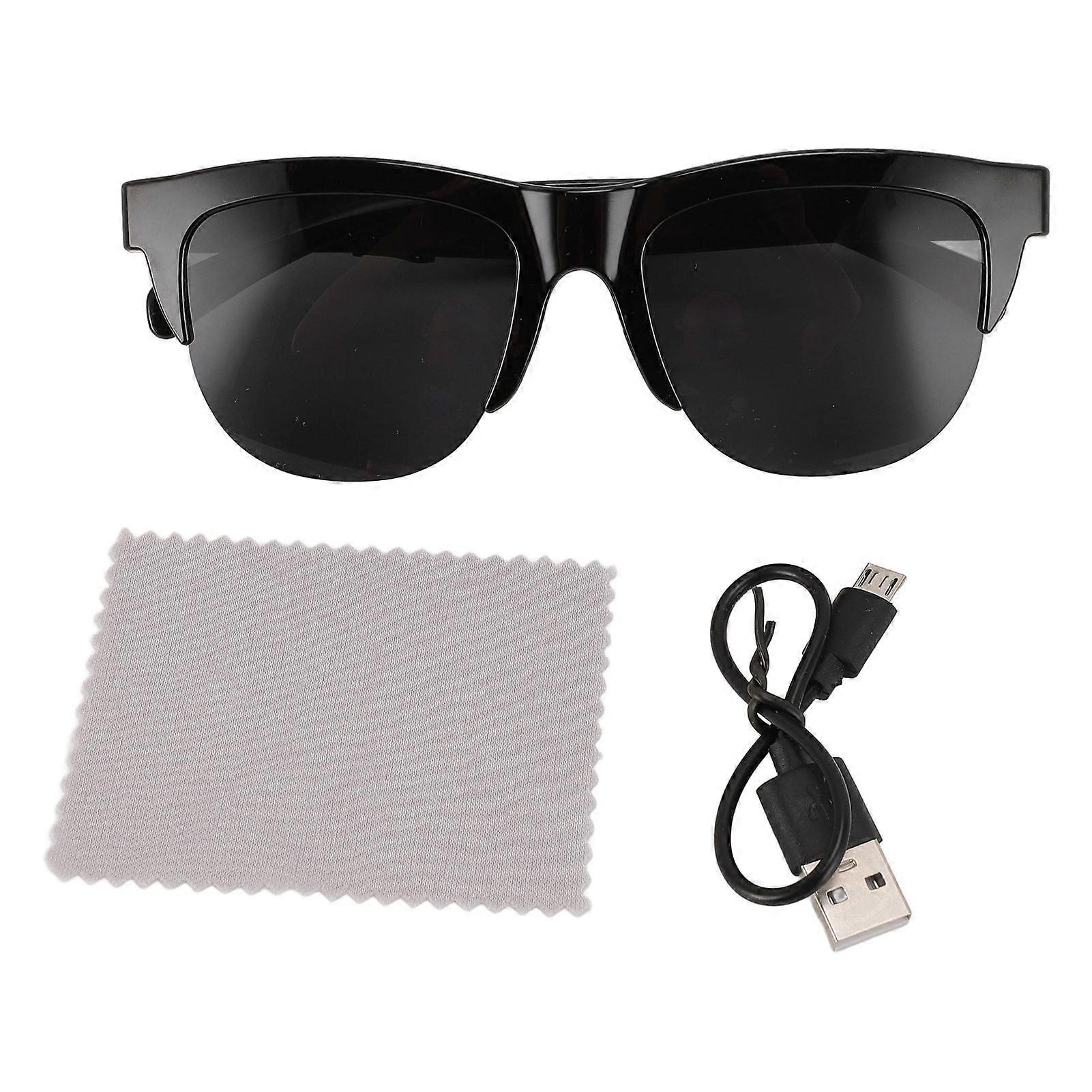 Translator Smart Glasses TR90 PC UV400 Wireless Bluetooth Open Directional 137 Languages Translation Device with Built in Mic Speaker for Travel