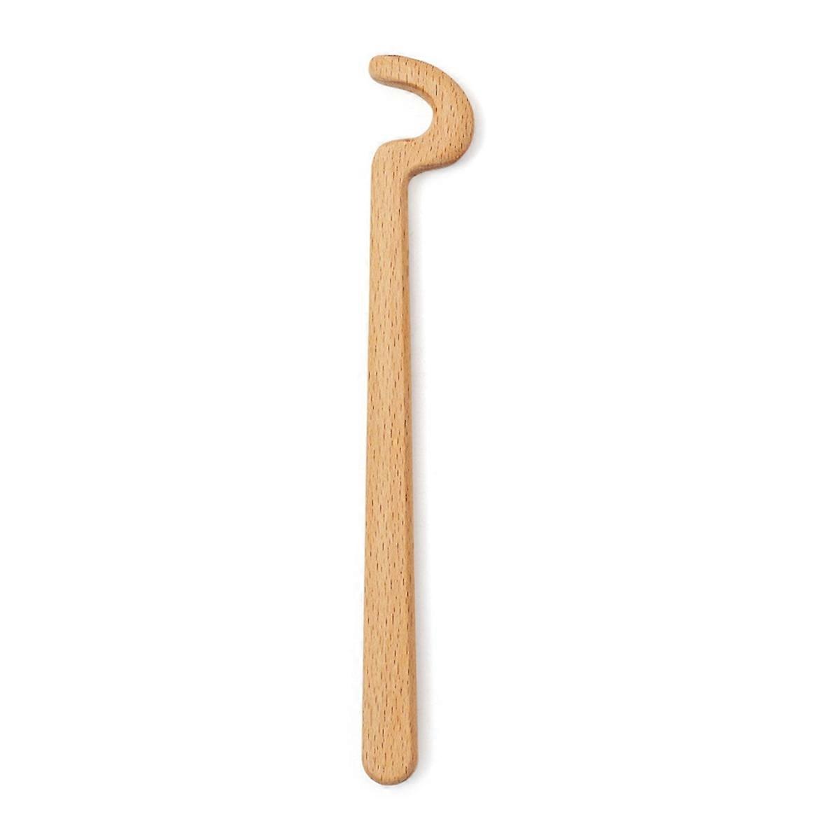 Pottery Tools Wooden Long Handle Blank Elongated Pot Auxiliary Ceramic Bottle DIY Hand Elongated Smooth Modeling Tool S