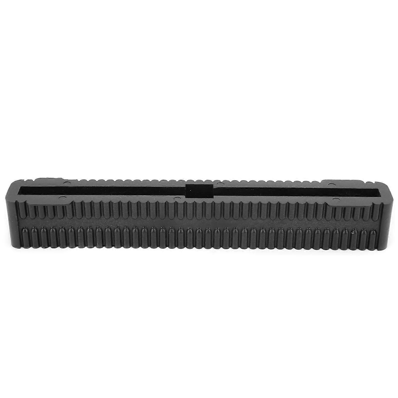 8 Inch Lightweight Surfboard Fin Box PVC Longboard Wakeboard Fin Box Big Tail Rudder SlotsBlack