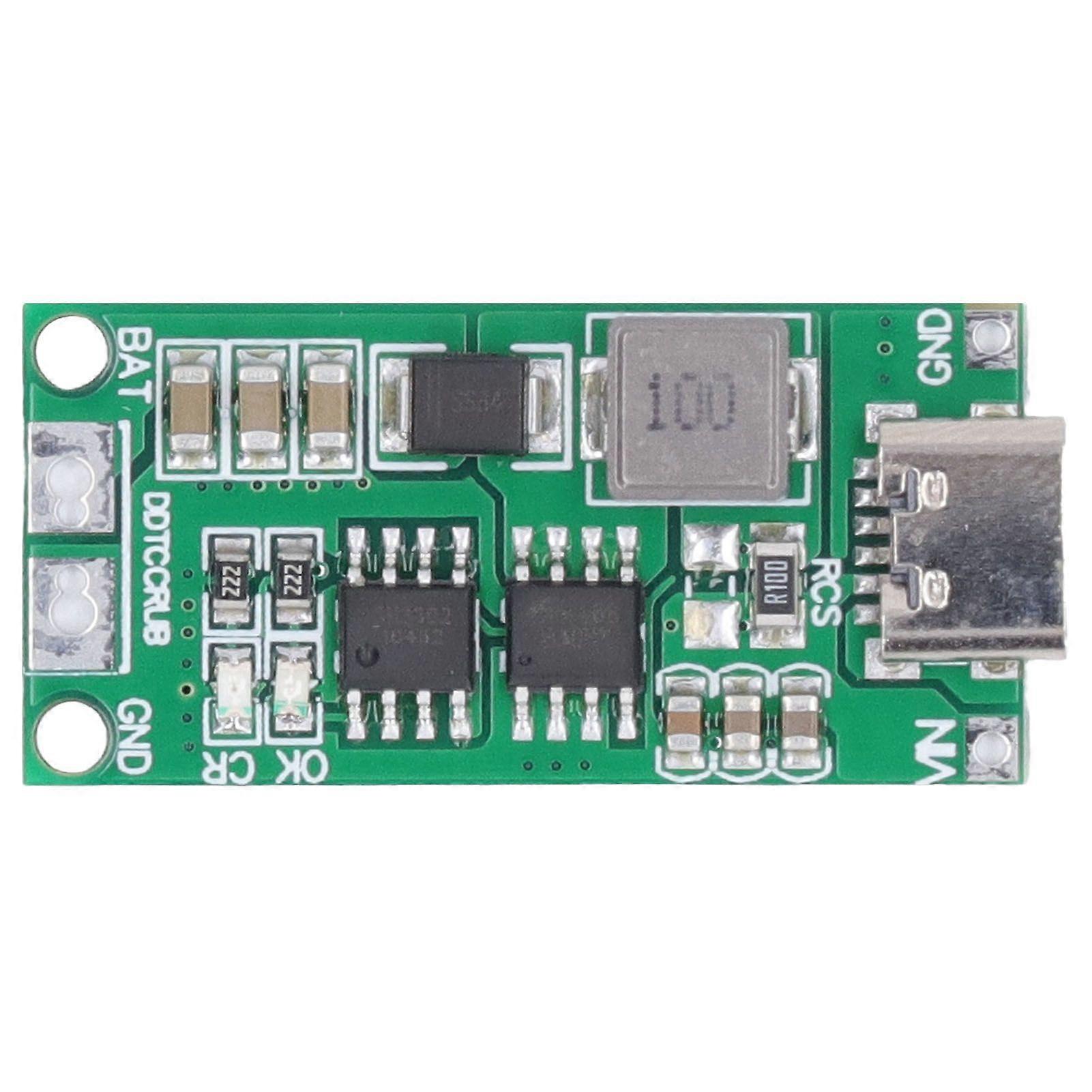 4S Battery Charger Module Type C to 16.8V DC 36V Green Boost Lithium Battery Charger Module 1A Input 0.28A Charge