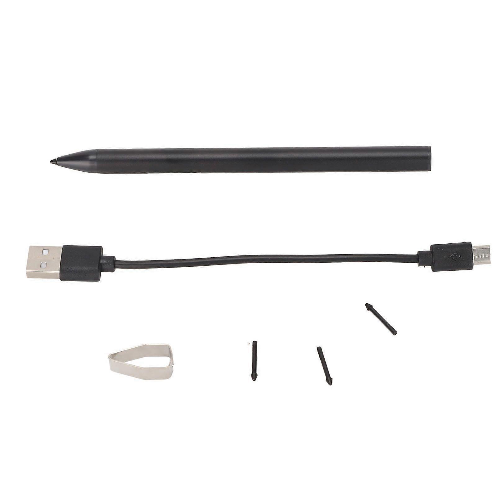 Stylus Pen Magnetic 4096 Levels Pressure Suction Function Widely Applicable Tablet Capacitive Stylus for Surface Black