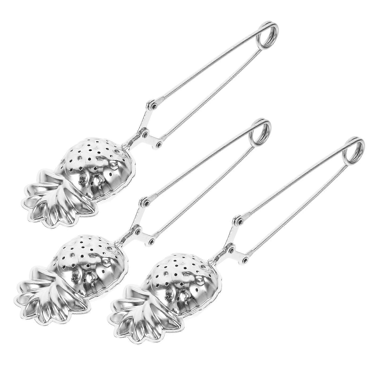 Tea Infuser Stainless Steel Tea Infusers for Home Use 3Pcs Filters