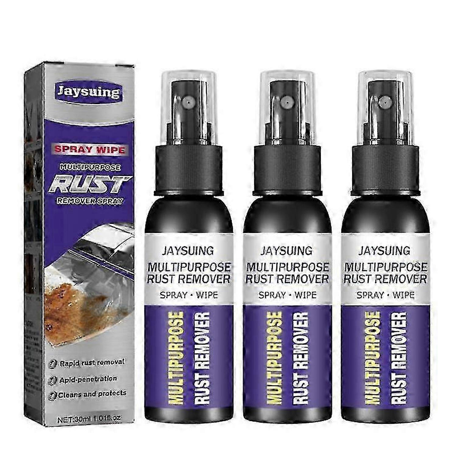 3x Car Rust Remover Auto Parts Maintenance Cleaner Remove Rust Spray Rapid Derusting Prevent Corrosion