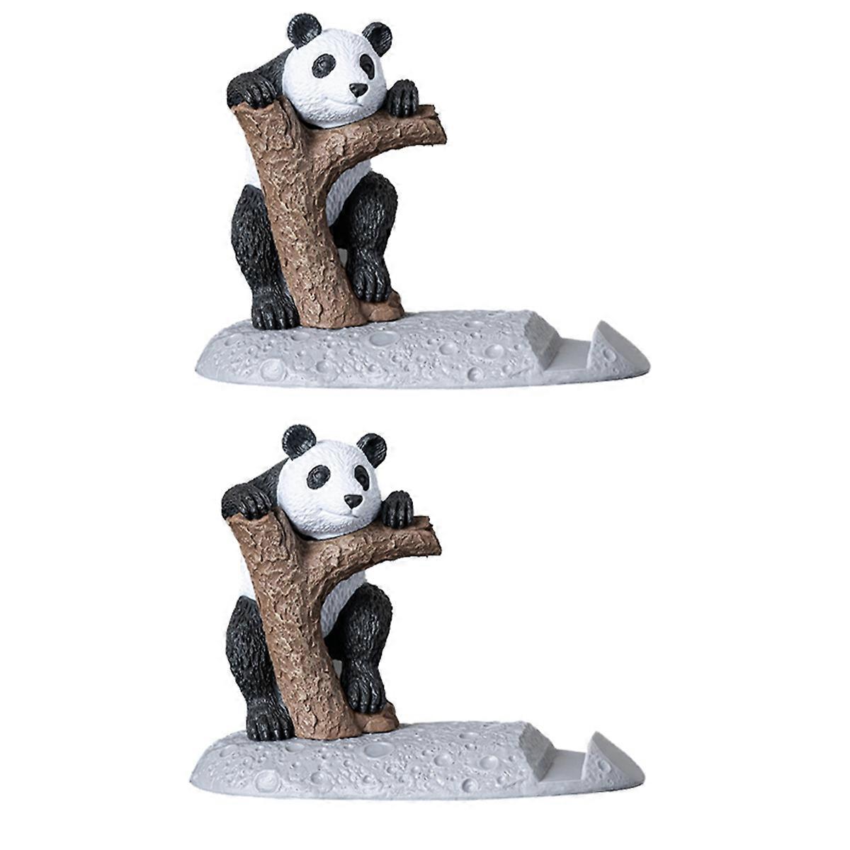 Panda Mobile Phone Holder Cute Small Ornaments Tablet Holder
