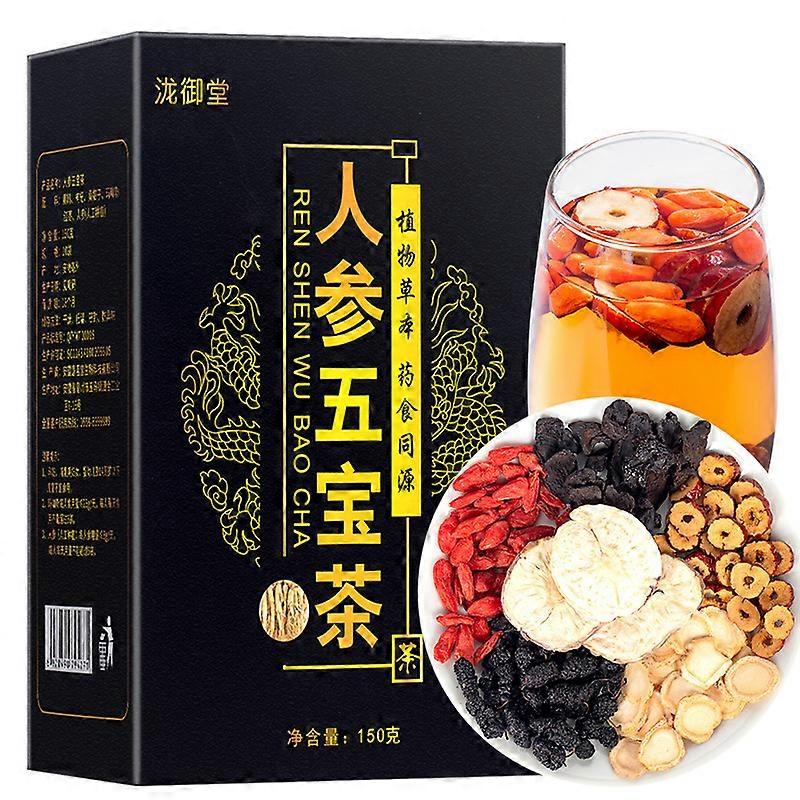 1-3x Herren Tee Ginseng Tee Wolfsbeere Tee Maulbeere Maca Tee