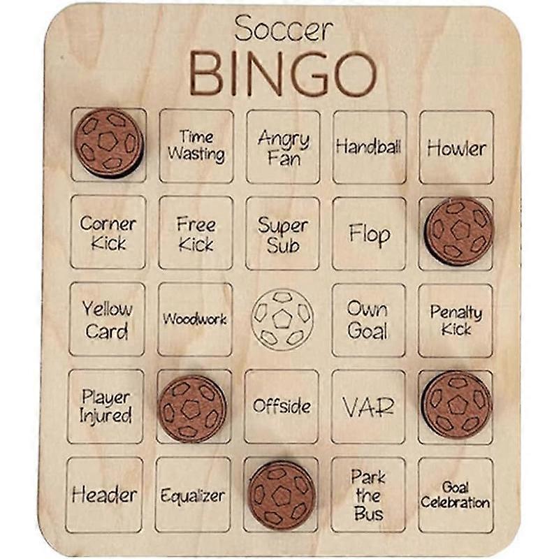 Ball Bingo Game Wooden Adult Party Game Bingo Card Game Chess