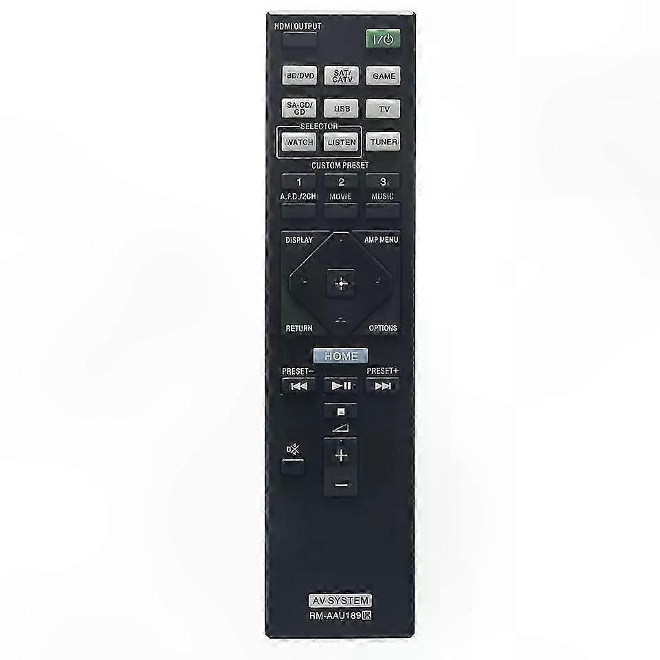 Universal Remote Control for AV Systems, Replacement for STR-DN850 STR-DN1050 Receivers