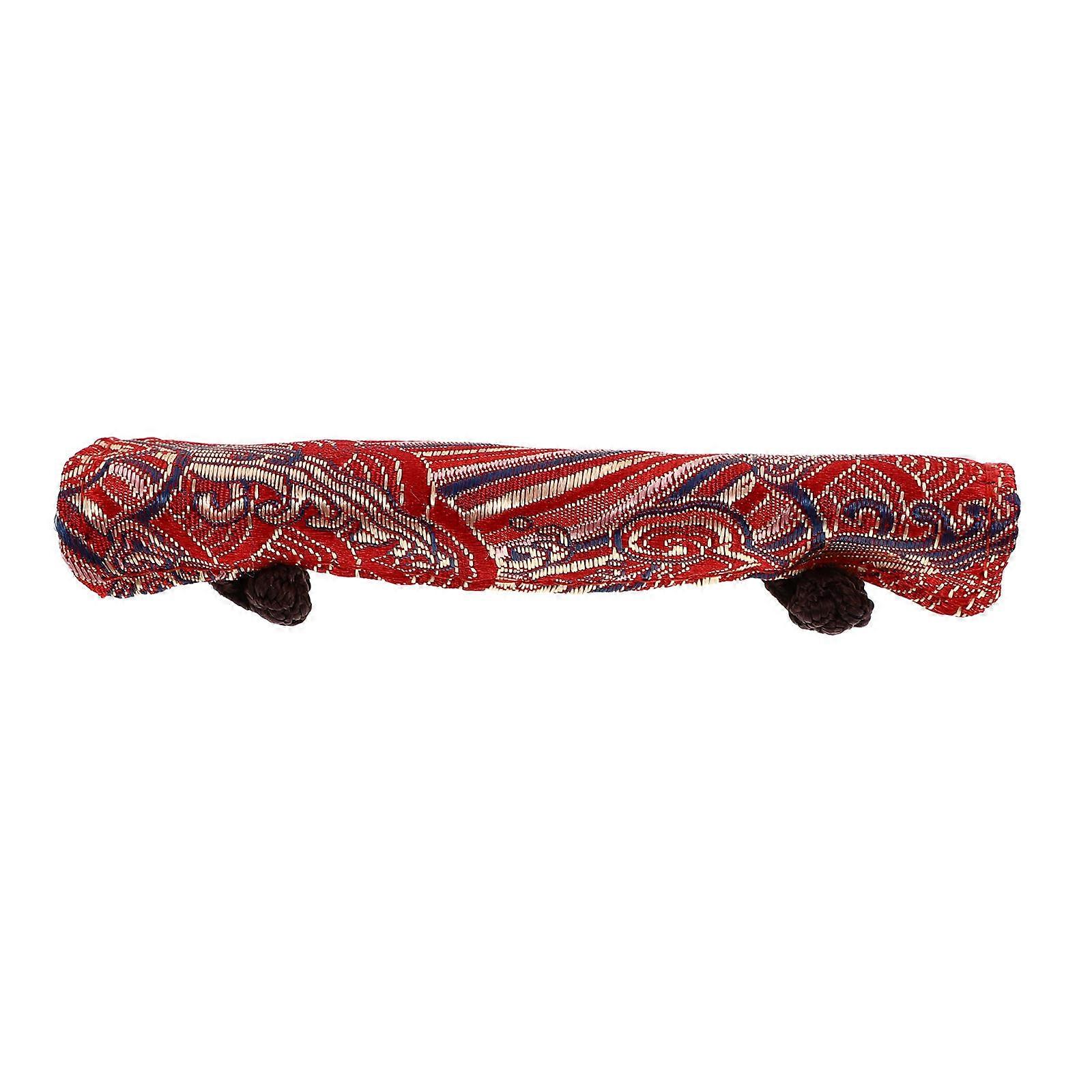 2Pcs Red Teapot Handle Cover for Anti Scalding with Cloth Material