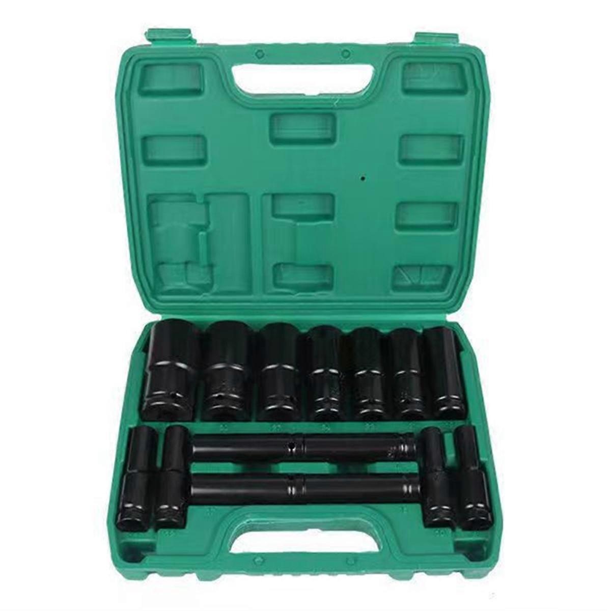 Impact Socket Set 1/2 Drive -15PCS-Metric Size