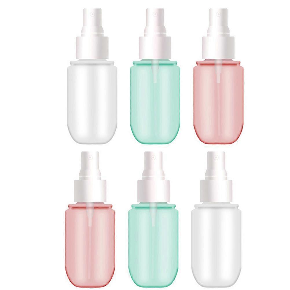 Assorted Color Empty Spray Bottle for Storage Use Makeup Lotion 18Pcs