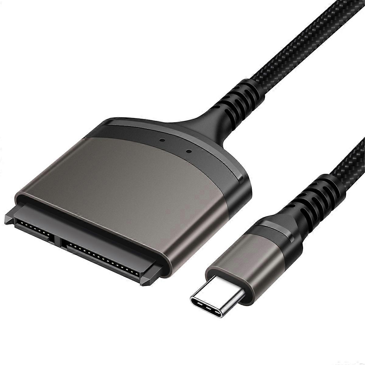 Type C to Cable Aluminum Shell External Converter 5Gbps for 2.5 Inch SSD HDD