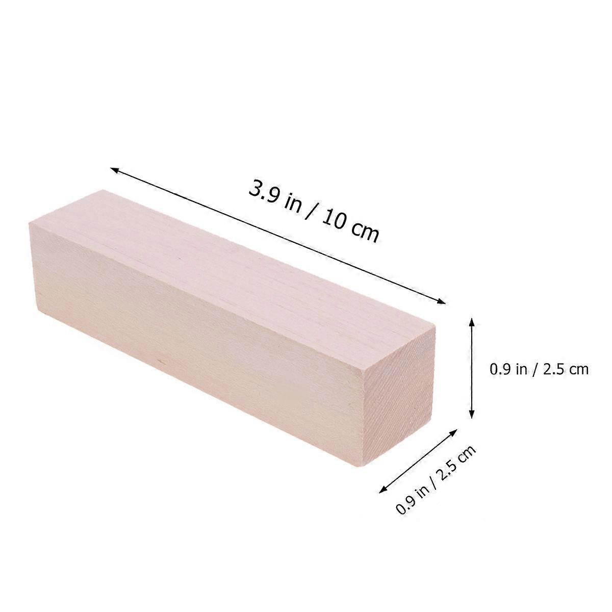DIY Craft Wooden Planks 50 Pcs Natural Khaki Rectangular Small Craft Blocks Ideal For Art Projects And Gift Making
