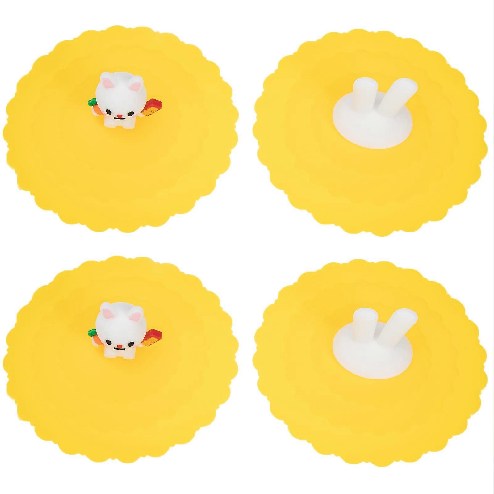 Reusable Silicone Cup Lids 8Pcs Fit Most Coffee Mugs Made Of For Home Use Freshness Retention And Dust Proof