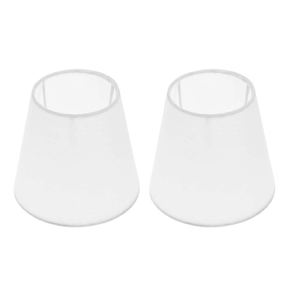 Durable Lampshade Cloth Ceiling Light Cover for 4Pcs White Accessory