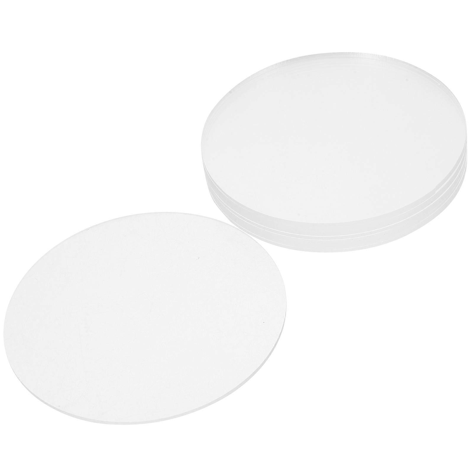 Handmade Plastic Circles For Art Crafts Versatile Use 10.00X10.00X0.20CM Stable Base 40Pcs
